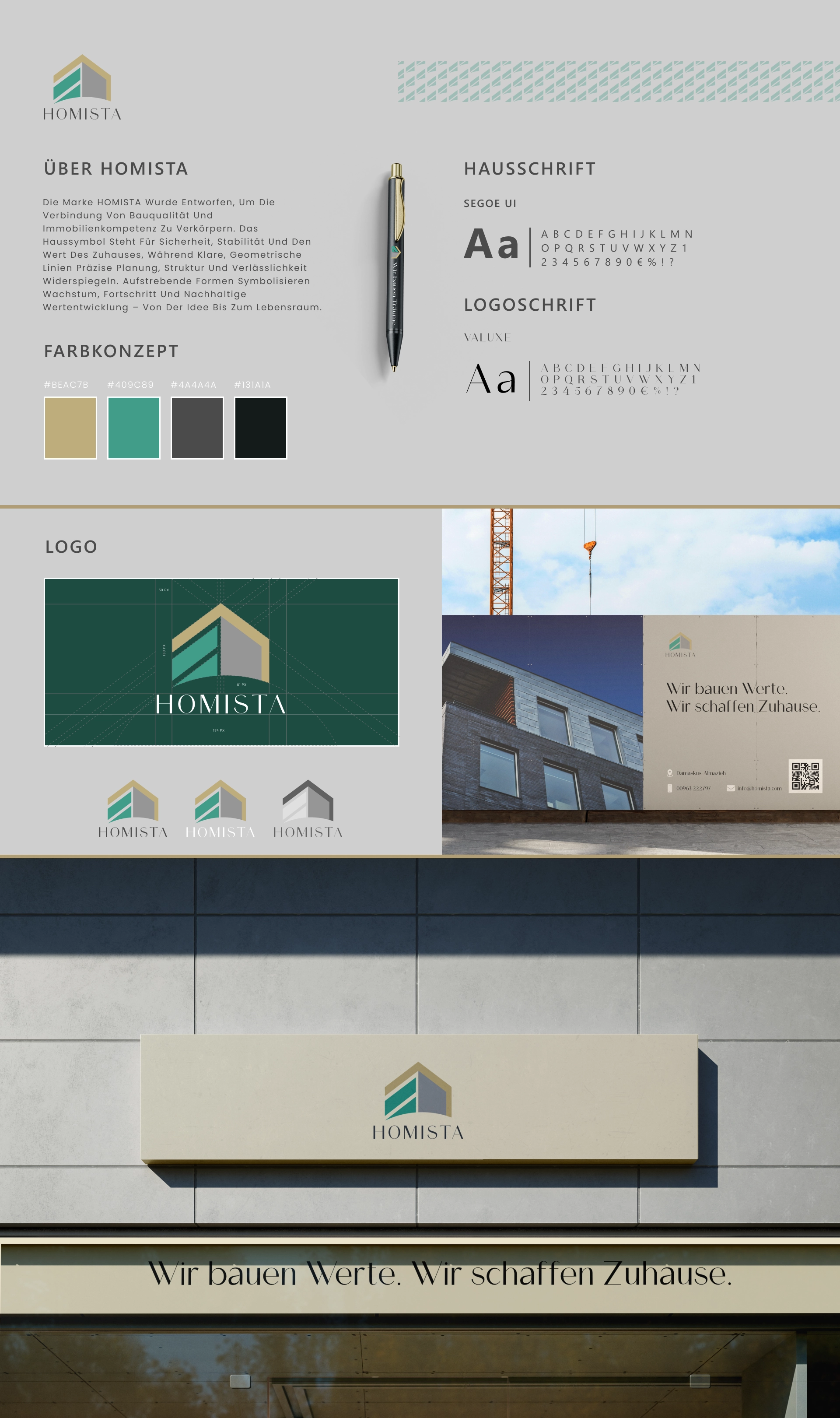 Homista Brand Präsentation